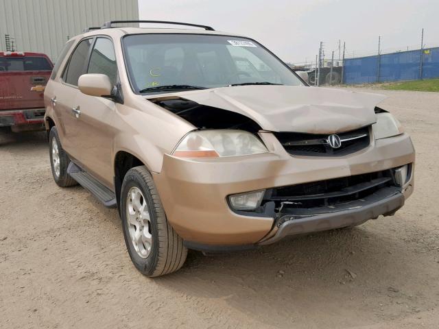 2HNYD18681H001555 - 2001 ACURA MDX TOURIN BEIGE photo 1