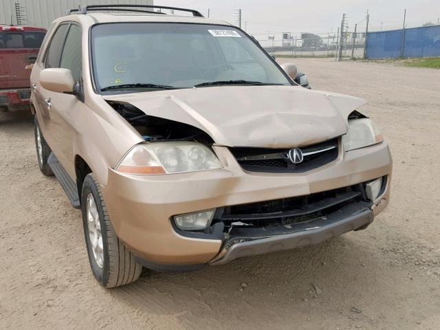 2HNYD18681H001555 - 2001 ACURA MDX TOURIN BEIGE photo 9