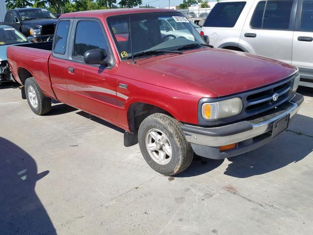 4F4CR16A0TTM21395 - 1996 MAZDA B2300 CAB RED photo 1