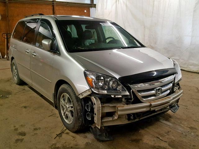 5FNRL38836B049729 - 2006 HONDA ODYSSEY TO SILVER photo 1