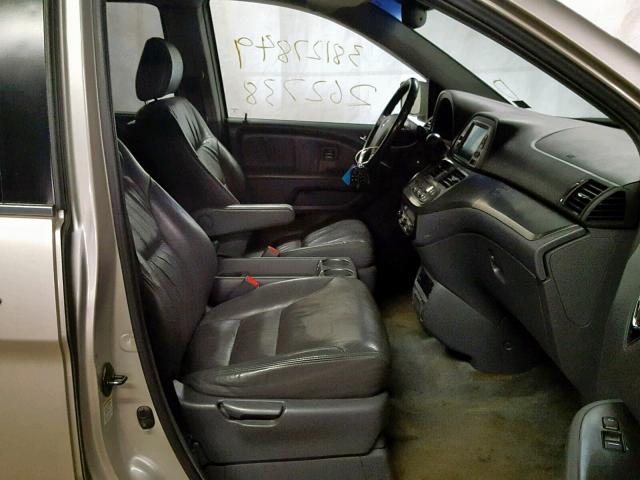 5FNRL38836B049729 - 2006 HONDA ODYSSEY TO SILVER photo 5