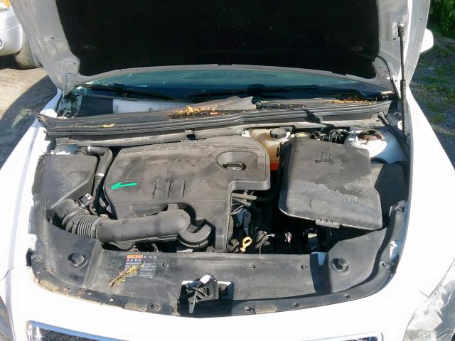 1G1ZC5EB3AF271230 - 2010 CHEVROLET MALIBU 1LT 白色 照片 7