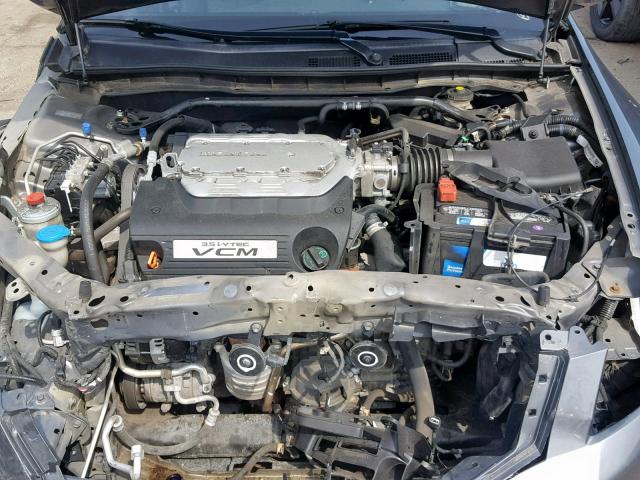 1HGCP3F84AA031238 - 2010 HONDA ACCORD EXL GRAY photo 7