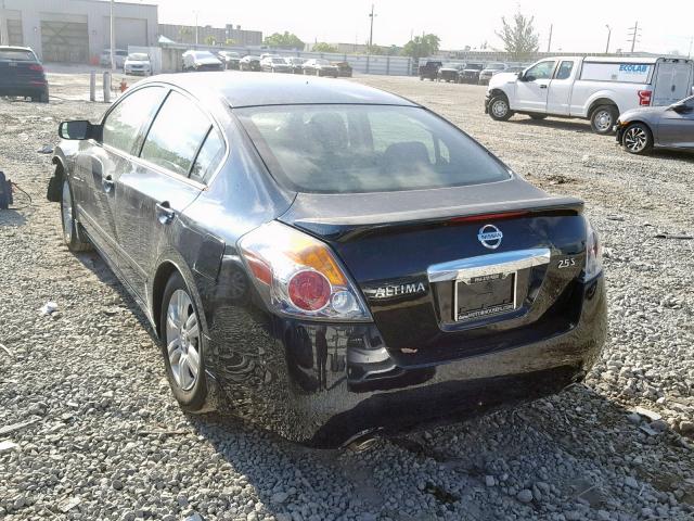 1N4AL2APXCN567090 - 2012 NISSAN ALTIMA BAS BLACK photo 3