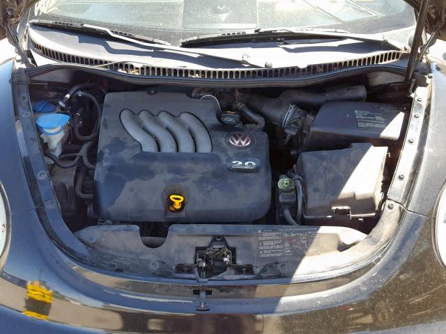 3VWCM31Y95M317316 - 2005 VOLKSWAGEN NEW BEETLE შავი ფოტო 7