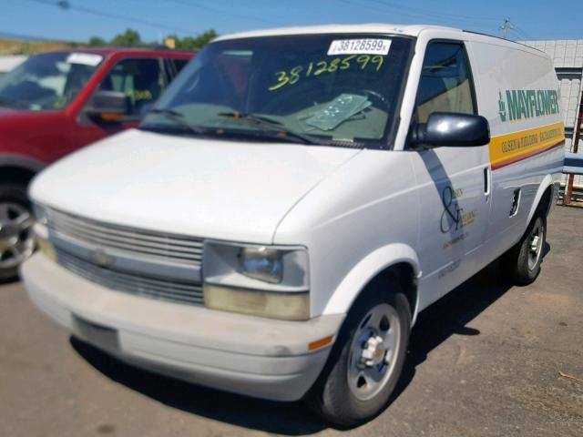 1GCDM19X55B104345 - 2005 CHEVROLET ASTRO WHITE photo 2