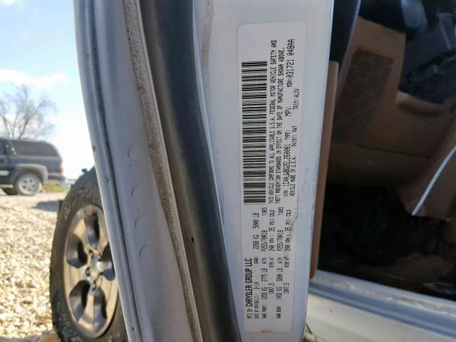 1C4AJWBG2EL260081 - 2014 JEEP WRANGLER S თეთრი ფოტო 10