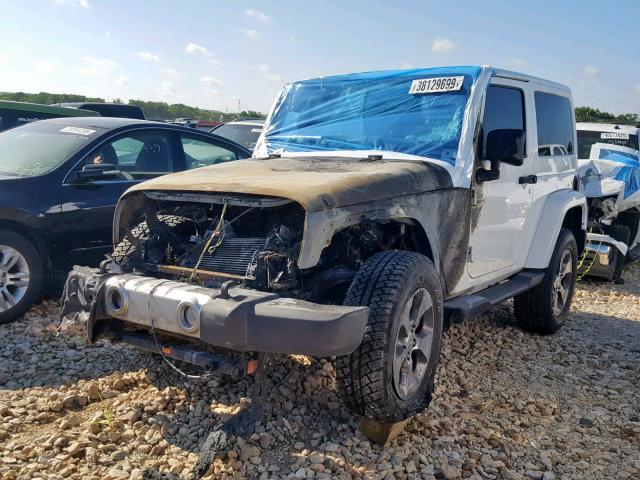 1C4AJWBG2EL260081 - 2014 JEEP WRANGLER S თეთრი ფოტო 2