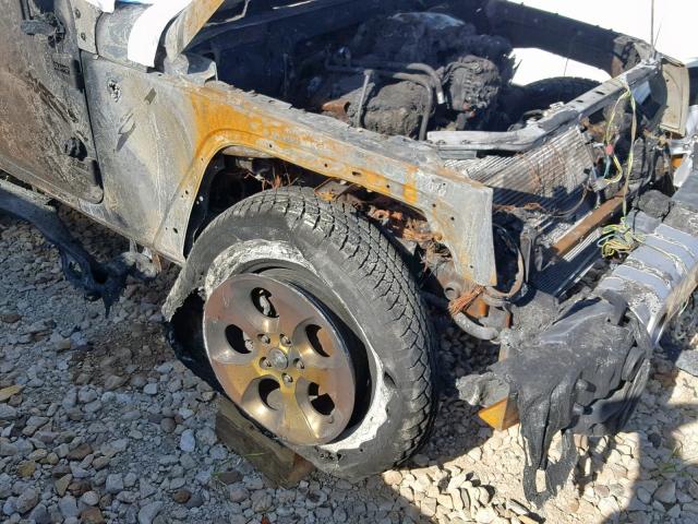 1C4AJWBG2EL260081 - 2014 JEEP WRANGLER S თეთრი ფოტო 9