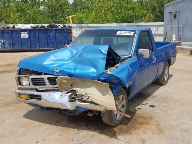 1N6SD11S9TC325474 - 1996 NISSAN TRUCK BASE BLUE photo 2