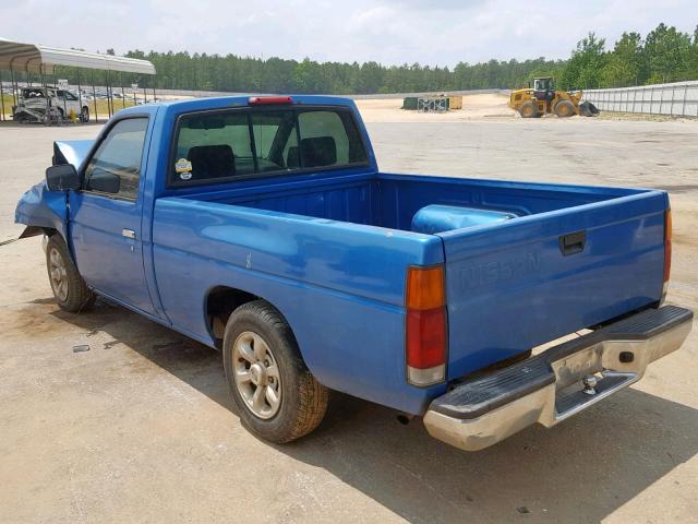 1N6SD11S9TC325474 - 1996 NISSAN TRUCK BASE BLUE photo 3