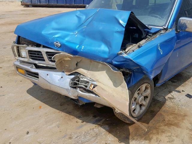 1N6SD11S9TC325474 - 1996 NISSAN TRUCK BASE BLUE photo 9