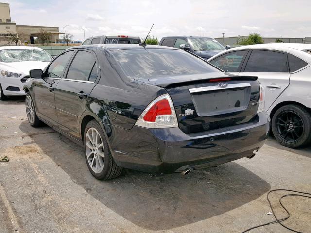 3FAHP08188R267870 - 2008 FORD FUSION SEL BLACK photo 3