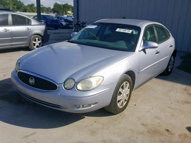 2G4WC582161200849 - 2006 BUICK LACROSSE C SILVER photo 2