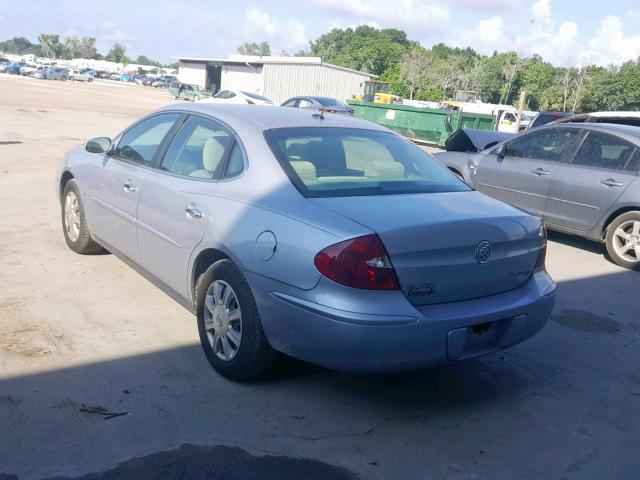 2G4WC582161200849 - 2006 BUICK LACROSSE C SILVER photo 3