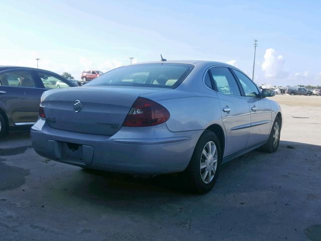 2G4WC582161200849 - 2006 BUICK LACROSSE C SILVER photo 4