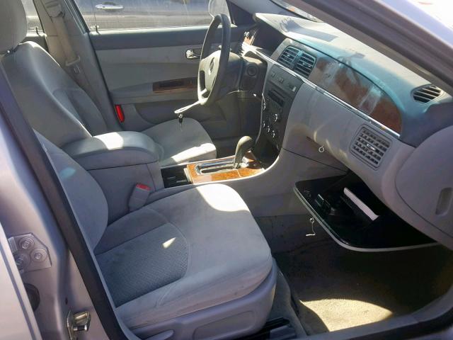 2G4WC582161200849 - 2006 BUICK LACROSSE C SILVER photo 5