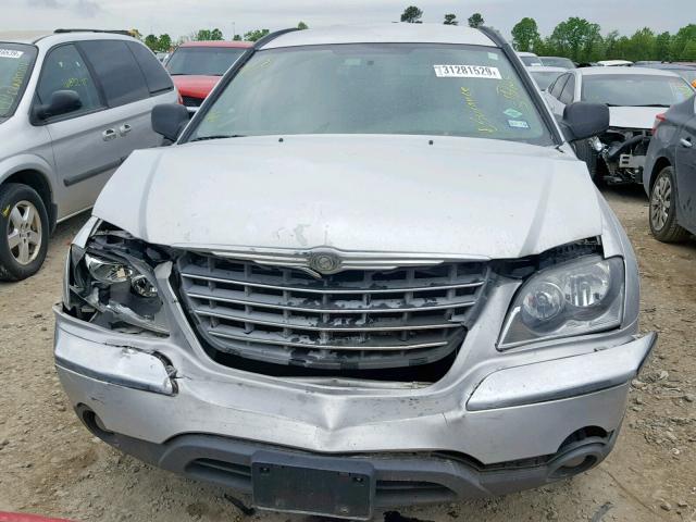 2A8GF68416R744866 - 2006 CHRYSLER PACIFICA T SILVER photo 9