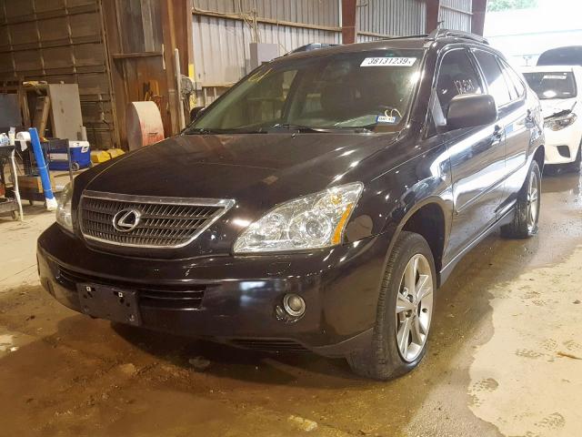 JTJHW31U460025638 - 2006 LEXUS RX BLACK photo 2