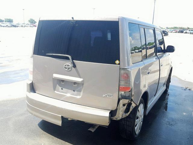 JTLKT324550173848 - 2005 TOYOTA SCION XB 灰色 照片 4