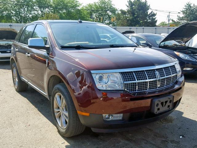 2LMDJ8JC5ABJ30037 - 2010 LINCOLN MKX BROWN photo 1