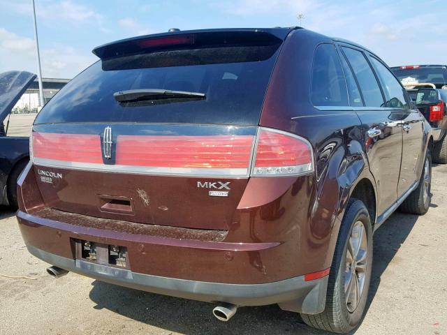 2LMDJ8JC5ABJ30037 - 2010 LINCOLN MKX BROWN photo 4