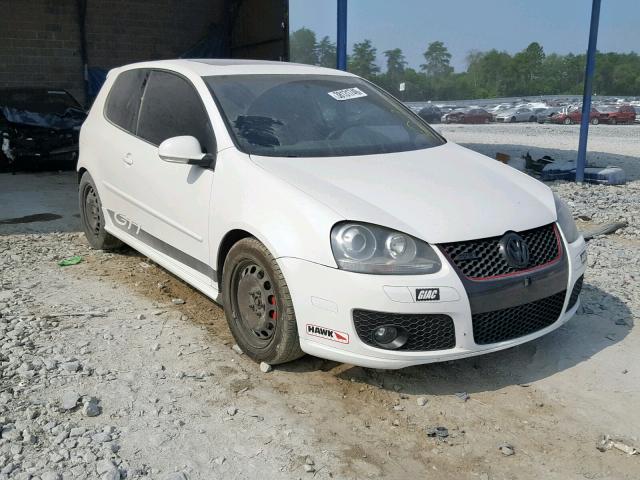 WVWEV71K37W064735 - 2007 VOLKSWAGEN NEW GTI WHITE photo 1