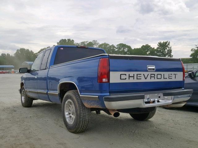 1GCFC29R5VE128744 - 1997 CHEVROLET GMT-400 C2 BLUE photo 3