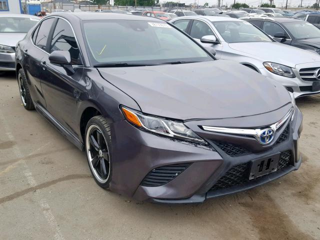 4T1B11HK7KU742386 - 2019 TOYOTA CAMRY L GRAY photo 1