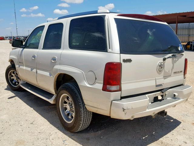 1GYEK63N23R258413 - 2003 CADILLAC ESCALADE L WHITE photo 3