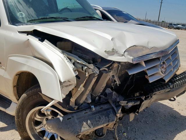 1GYEK63N23R258413 - 2003 CADILLAC ESCALADE L WHITE photo 9