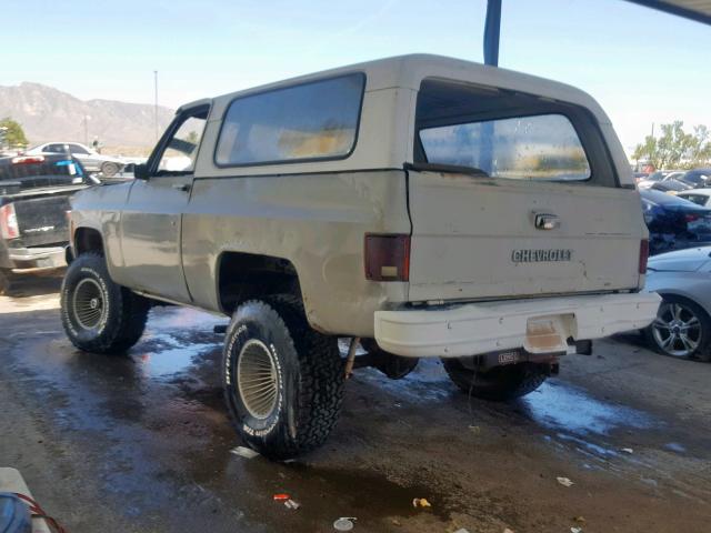 CKY185F132253 - 1975 CHEVROLET BLAZER GRAY photo 3