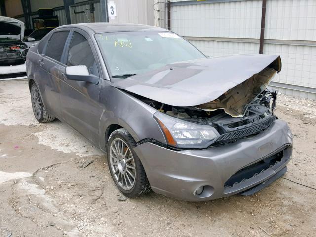 1FAHP3GN9BW130866 - 2011 FORD FOCUS SES GRAY photo 1