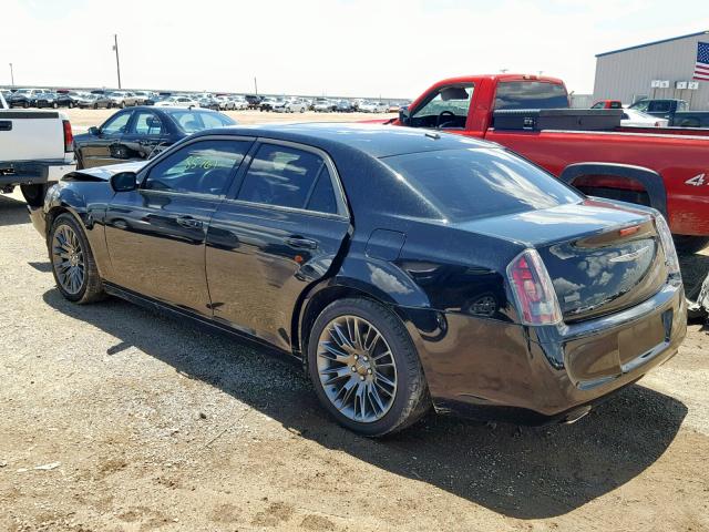 2C3CCADG6DH727439 - 2013 CHRYSLER 300C VARVA BLACK photo 3