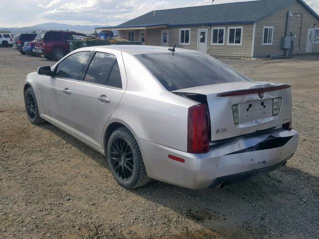 1G6DW677360189003 - 2006 CADILLAC STS SILVER photo 3