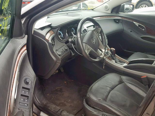 1G4GC5E33DF275964 - 2013 BUICK LACROSSE GRAY photo 9