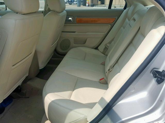 3LNHM26T28R632073 - 2008 LINCOLN MKZ SILVER photo 6