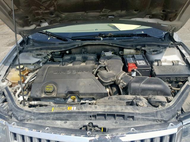 3LNHM26T28R632073 - 2008 LINCOLN MKZ SILVER photo 7