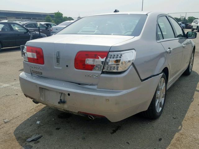 3LNHM26T28R632073 - 2008 LINCOLN MKZ SILVER photo 9
