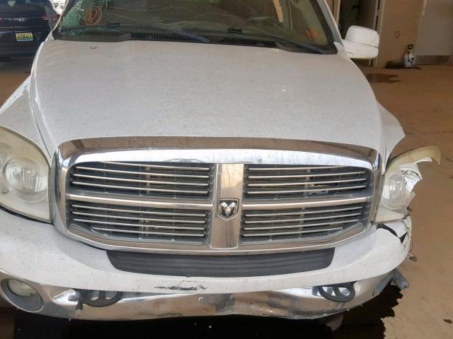 3D7KS28L19G543904 - 2009 DODGE RAM 2500 WHITE photo 7