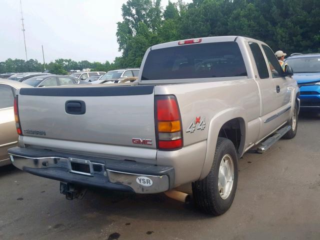 1GTEK19T86Z178651 - 2006 GMC NEW SIERRA SILVER photo 4