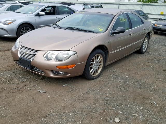 2C3AE66G21H589714 - 2001 CHRYSLER 300M TAN photo 2