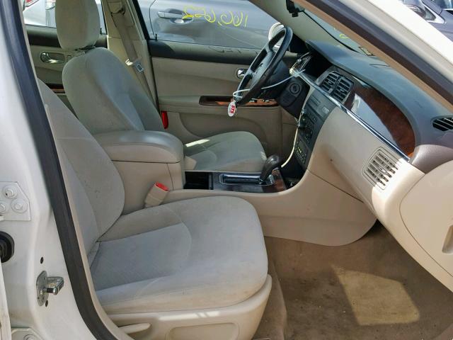 2G4WC582181143670 - 2008 BUICK LACROSSE C WHITE photo 5