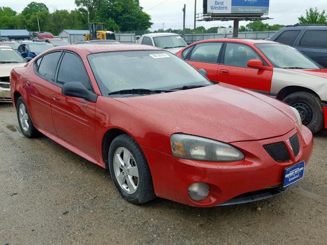 2G2WP552281118827 - 2008 PONTIAC GRAND PRIX RED photo 1