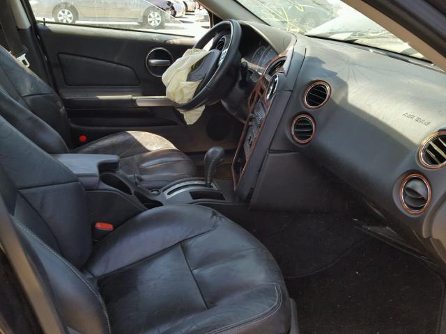 2G2WP552481121387 - 2008 PONTIAC GRAND PRIX BLACK photo 5