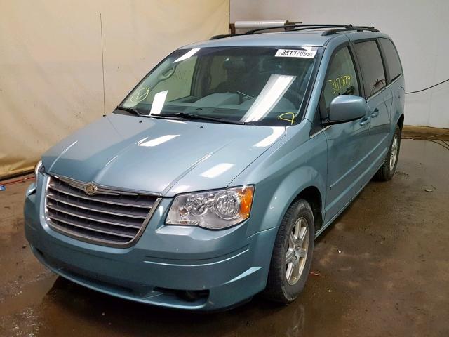 2A8HR54P08R817413 - 2008 CHRYSLER TOWN & COU 蓝色 照片 2