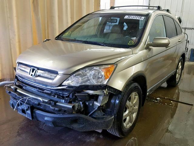 JHLRE48727C066014 - 2007 HONDA CR-V EXL GOLD photo 2