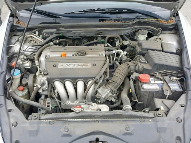 1HGCM56827A050884 - 2007 HONDA ACCORD EX SILVER photo 7