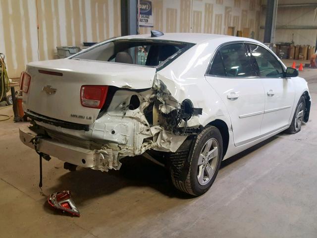 1G11A5SL9FF335021 - 2015 CHEVROLET MALIBU LS WHITE photo 4