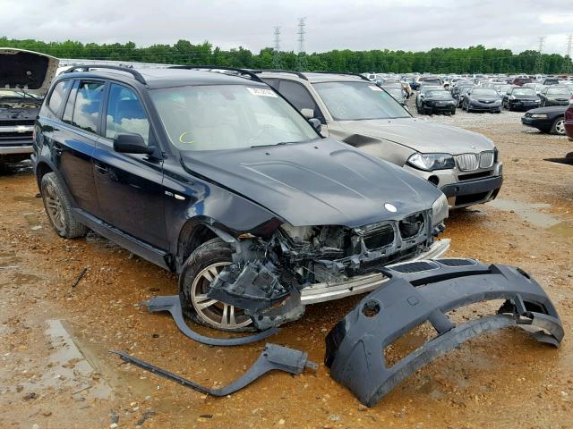 WBXPA93415WD11767 - 2005 BMW X3 3.0I BLACK photo 1